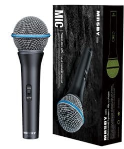 Micrófono Dinámico Vocal MRSDY, Micrófono de Mano con Cable