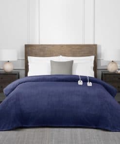 Manta Eléctrica Brookstone con 10 Ajustes de Calor -