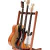 Soporte múltiple para guitarras Musbeat, soporte de madera