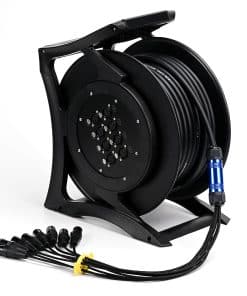 Cable Serpiente XLR Macho a Hembra de 8 Canales Jamesin,