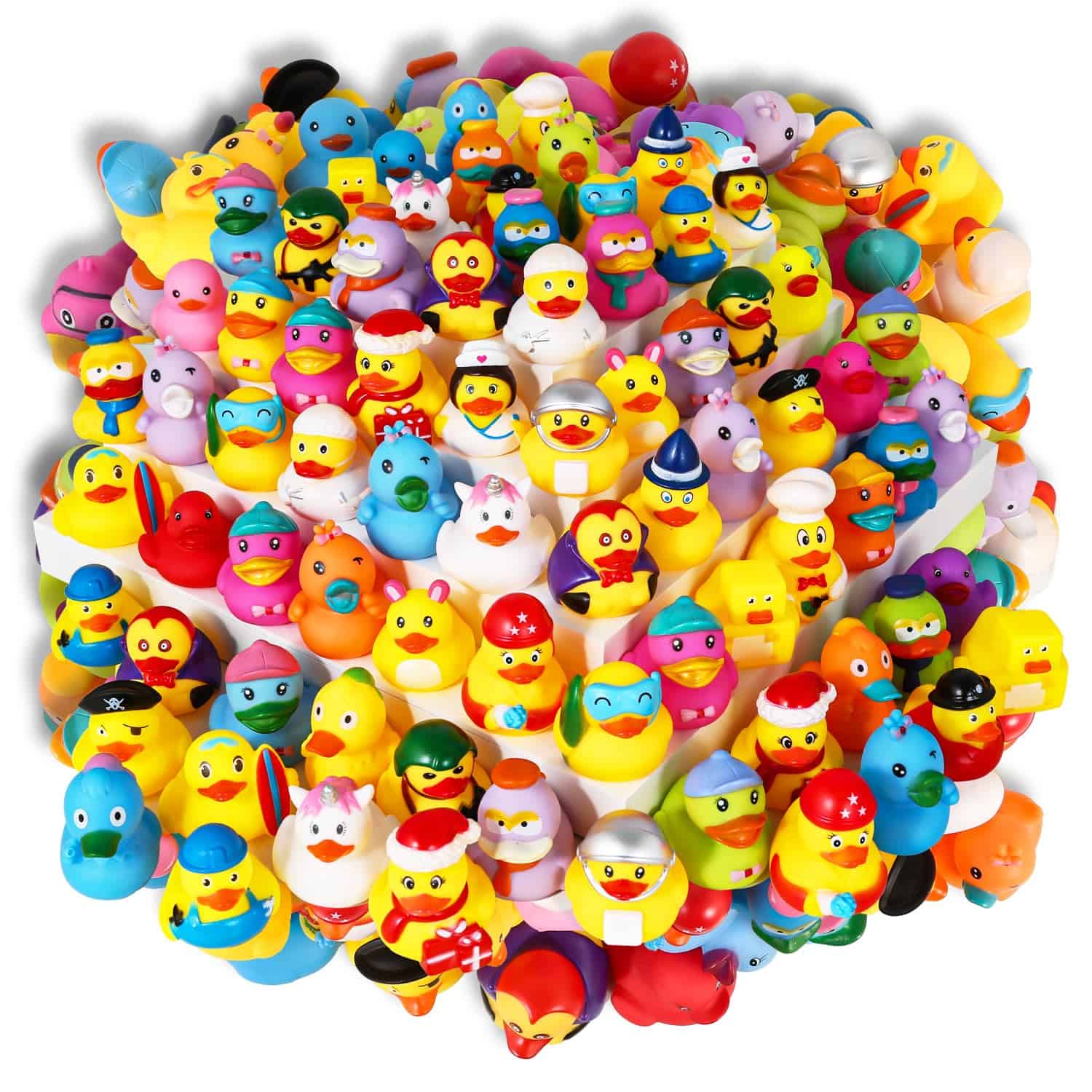 Juguetes de Baño de Patitos de Goma Audaisyly para Niños,