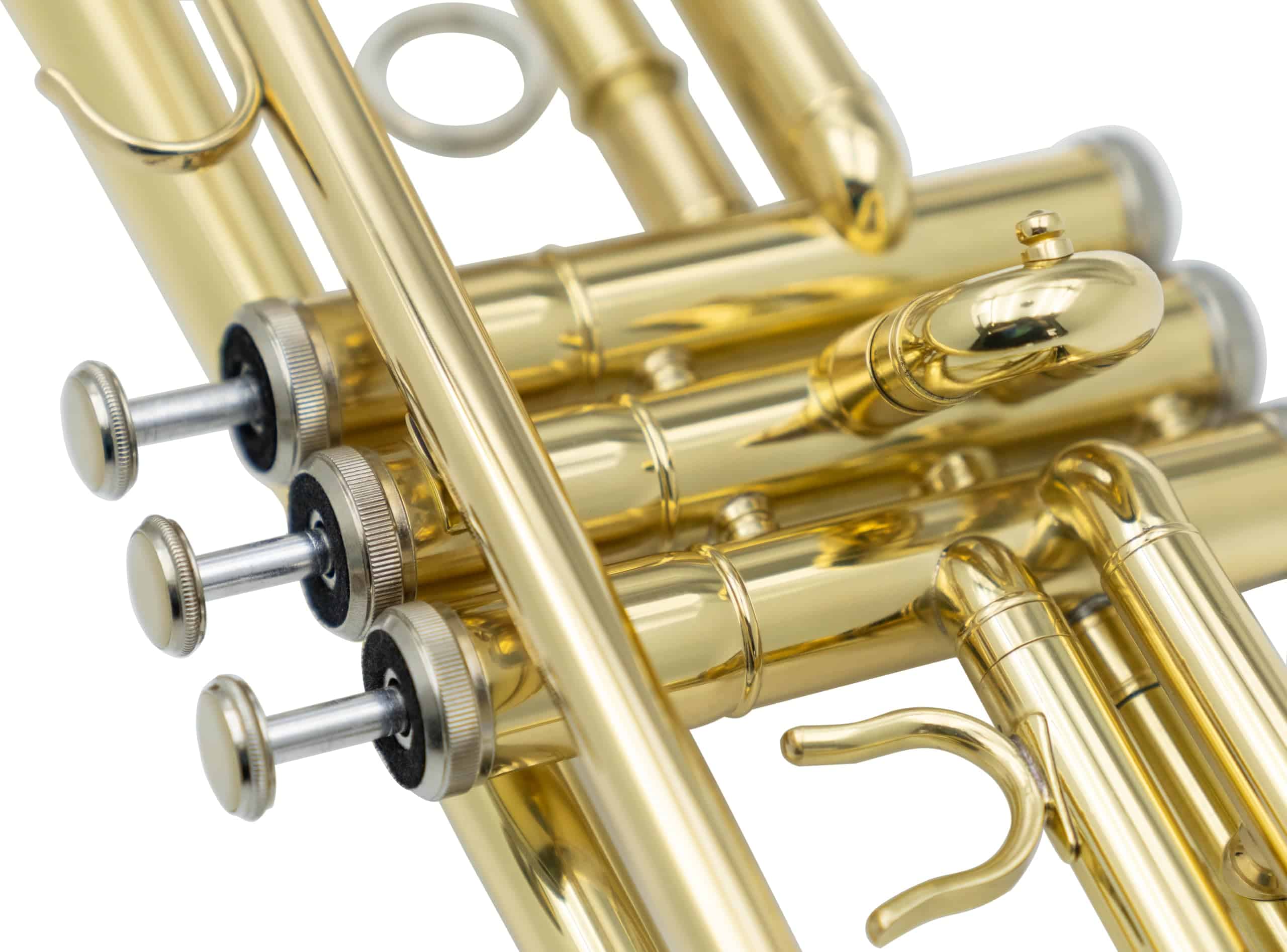 Trompeta de Cobre Dorado KAYATA con Pipe de Plomo de Cobre - Imagen 5