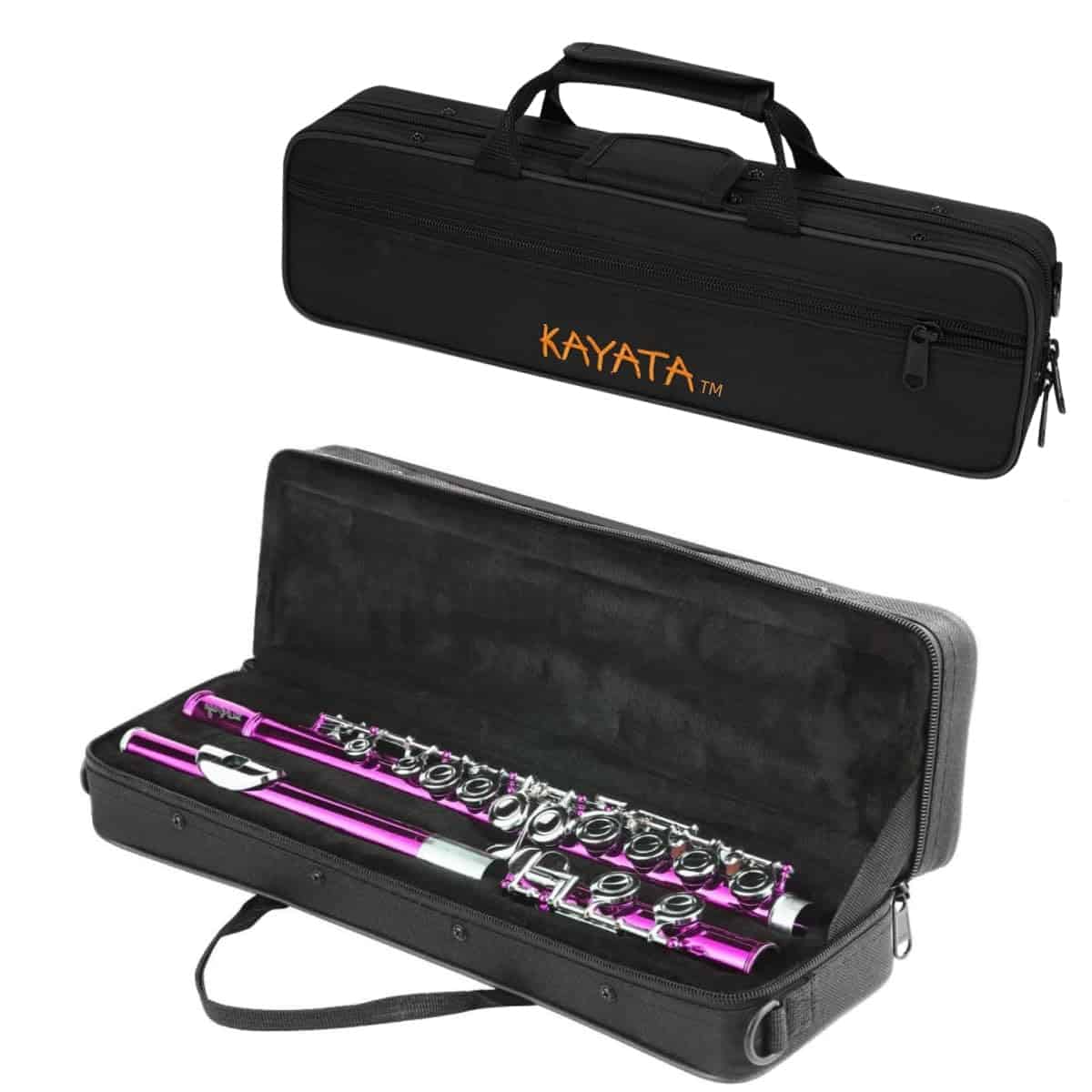 Flauta C KAYATA (Rosa) - Cerrada con 16 Llaves, con G - Imagen 8