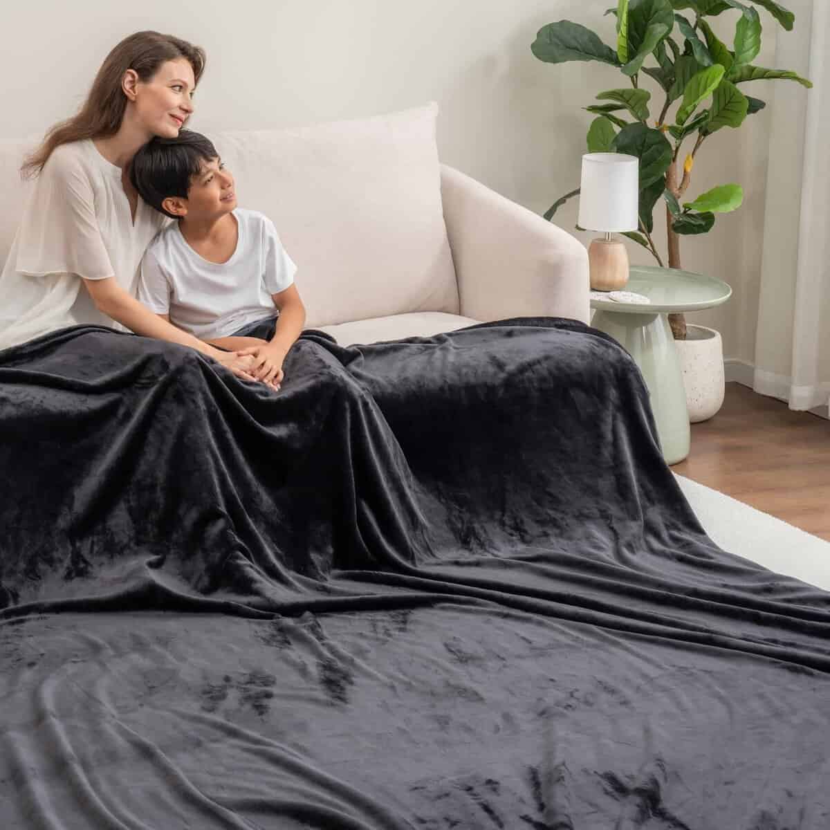 Manta familiar extragrande Berkshire Blanket VelvetLoft� - Imagen 5