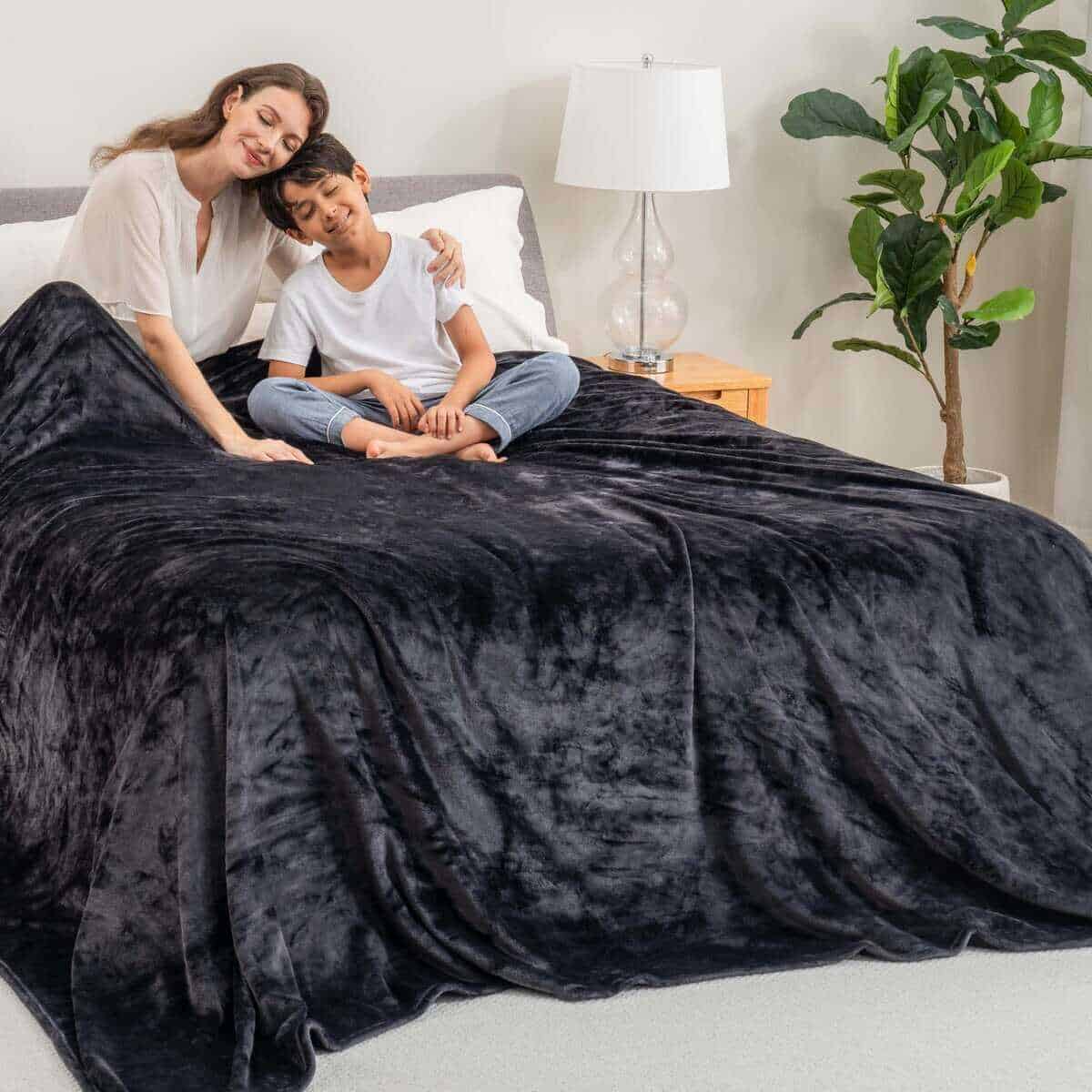 Manta familiar extragrande Berkshire Blanket VelvetLoft�