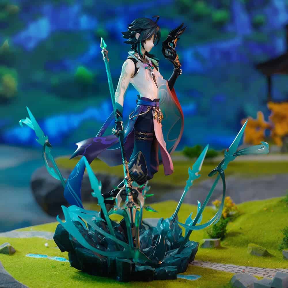 Figura de Xiao "Vigilante Yaksha" a escala 1/7 de GENSHIN - Imagen 7