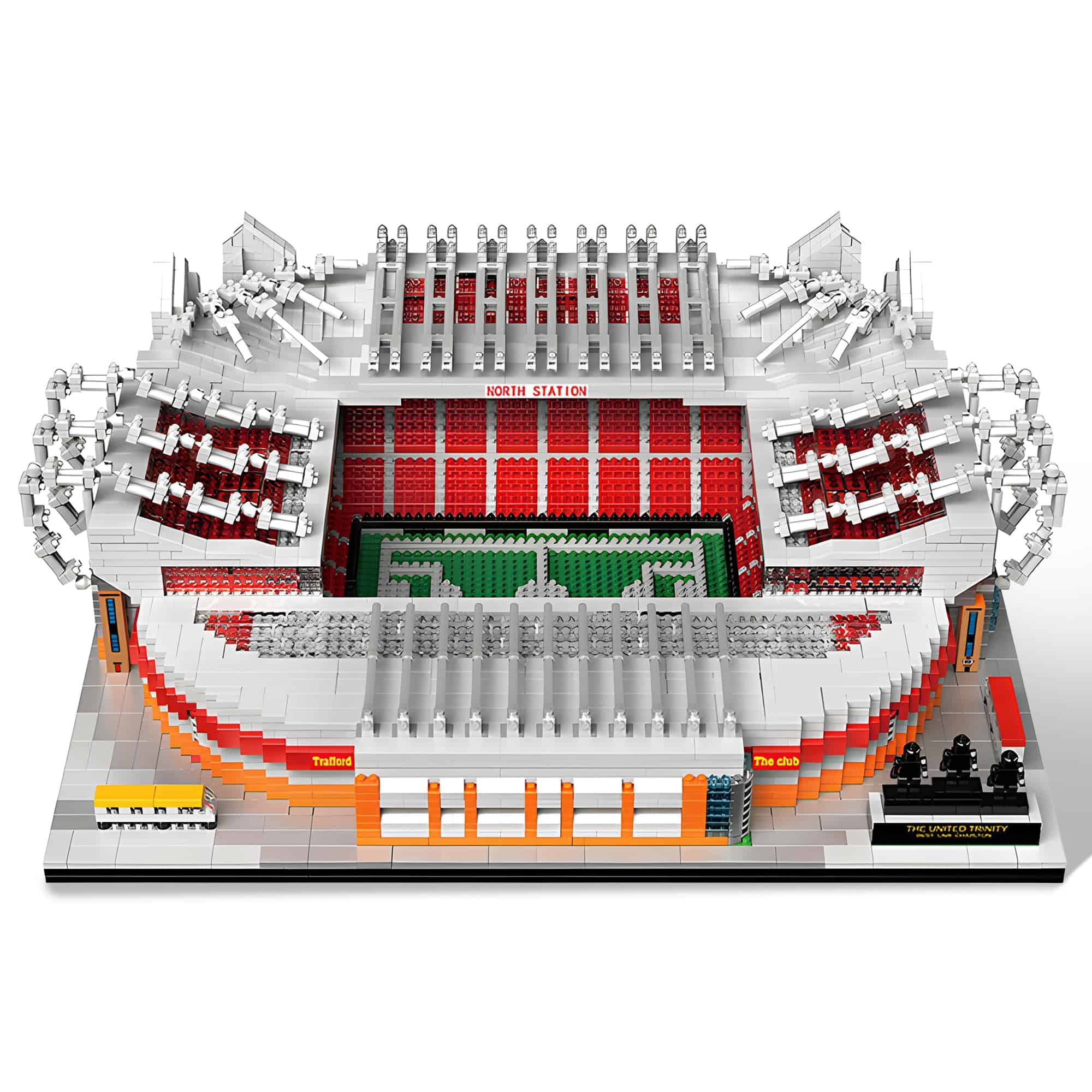 HI-REEKE Juego de Construcción del Estadio de Fútbol Old