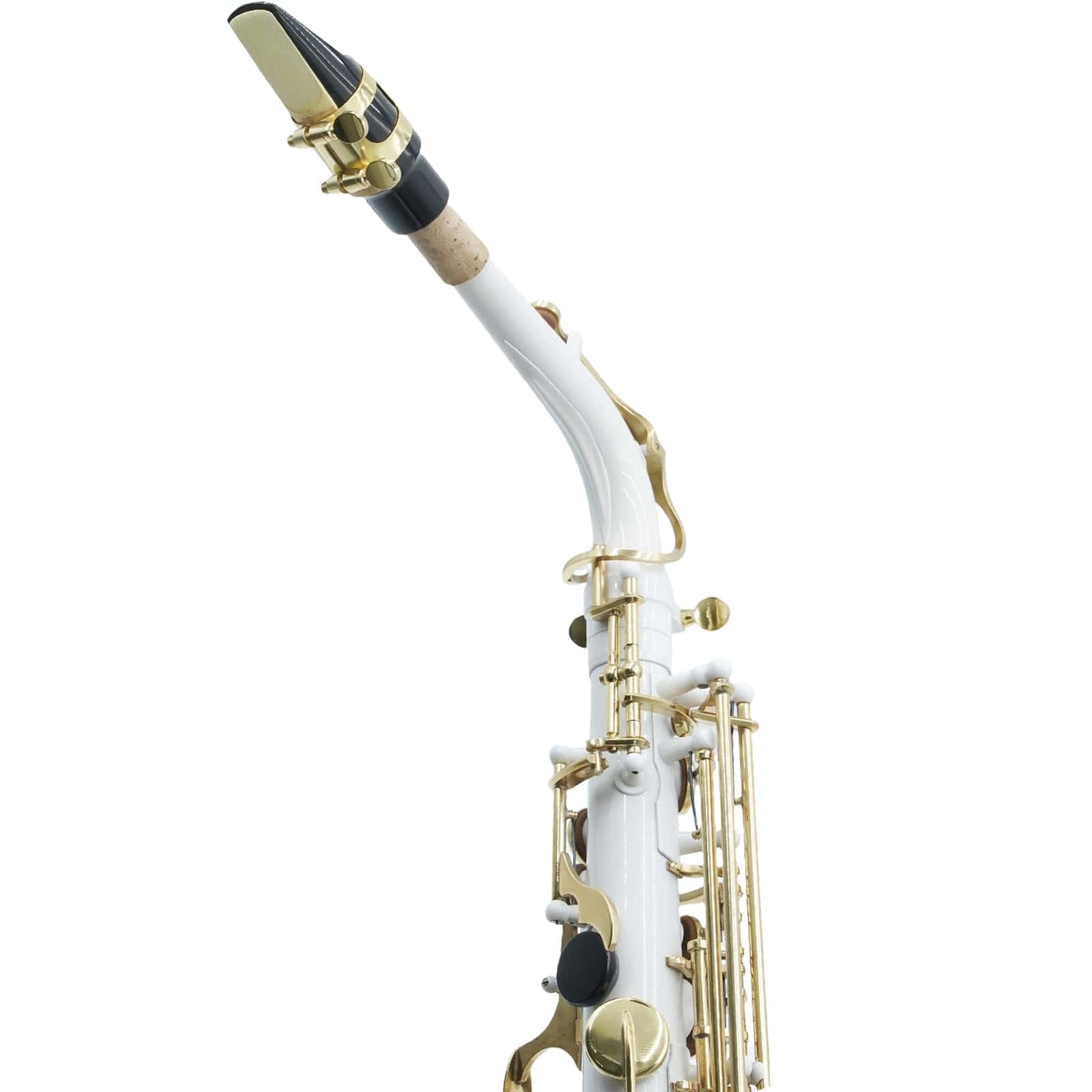 Saxofón Alto KAYATA con Tecla F#, Estuche de Lona, Guantes, - Imagen 6
