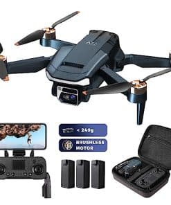 Drone con motor sin escobillas súper -Azul Helado