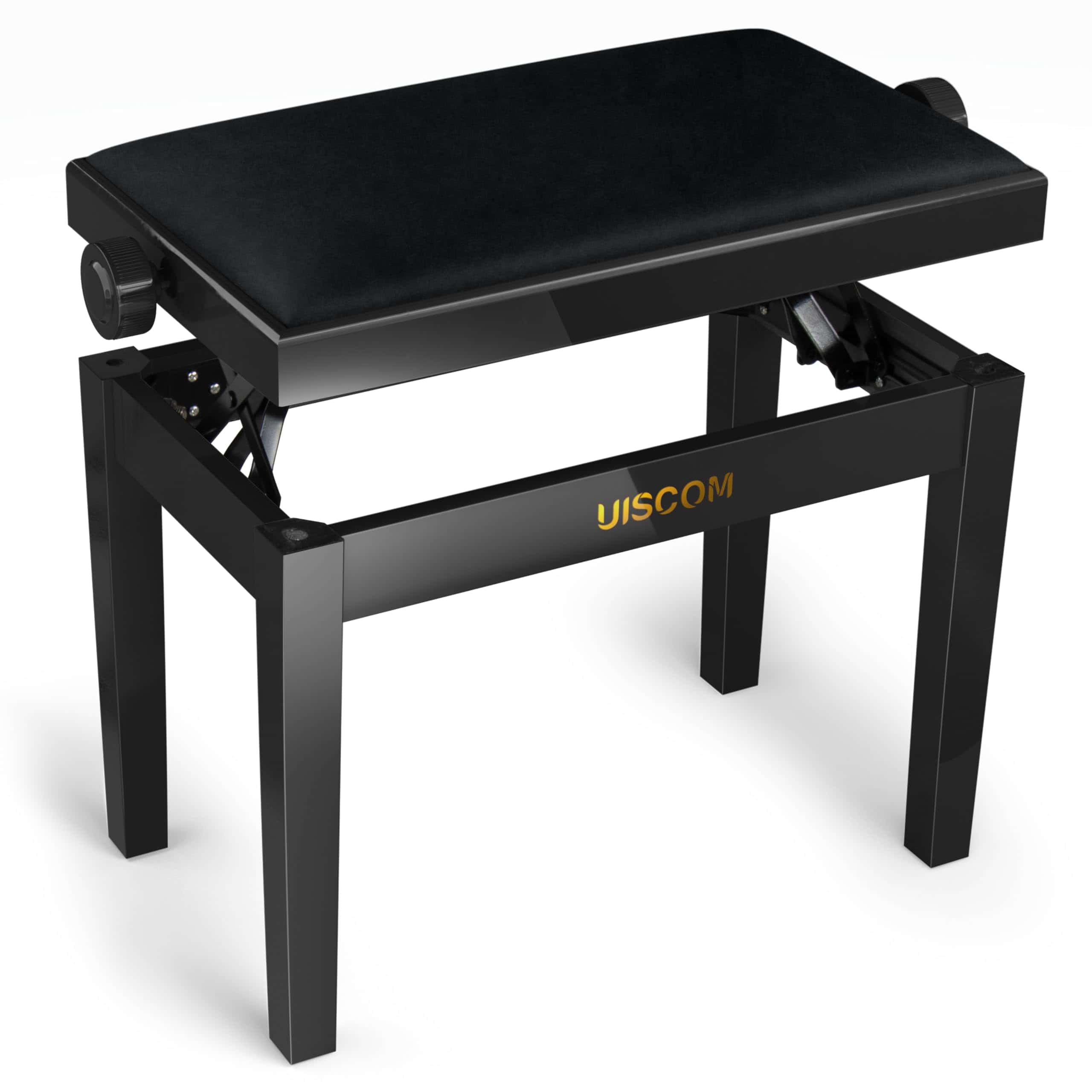 Banqueta de Piano Ajustable UISCOM - Banqueta de Madera
