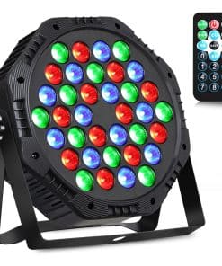 Luces LED Par Can Recargables, RGB Batería con Control