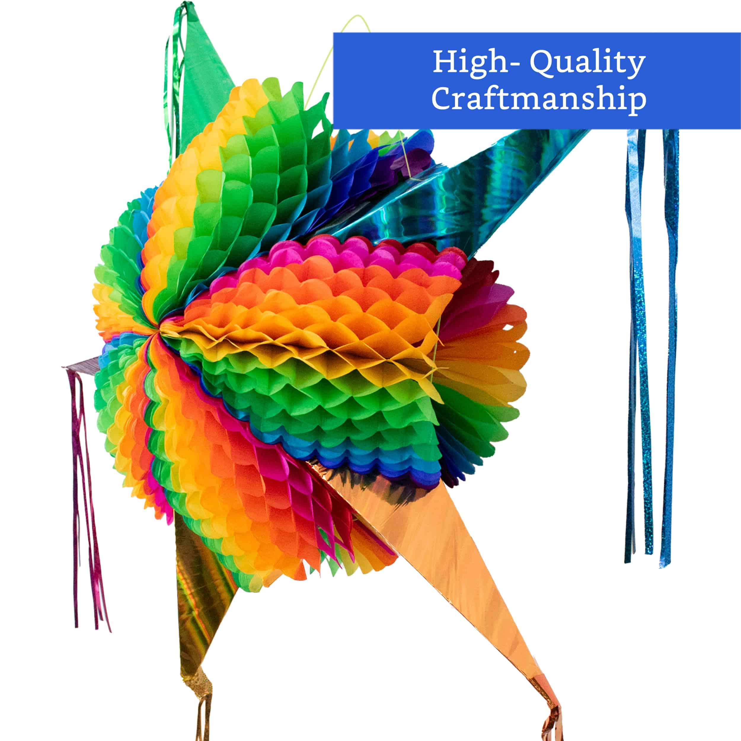 Piñata Mexicana (Extra Grande 34 pulgadas) - Piñata - Imagen 4