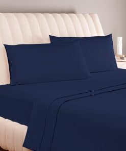 Juego de sábanas de lino de lujo de algodón egipcio