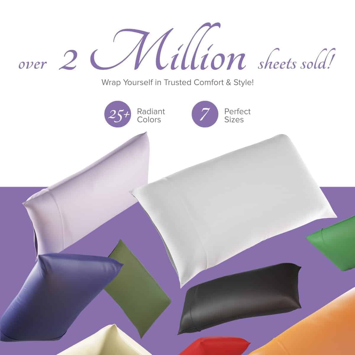 Conjunto de sábanas ajustables Carressa Linen 100% algodón - Imagen 10