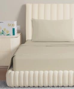 Juego de sábanas de lino de lujo en algodón egipcio