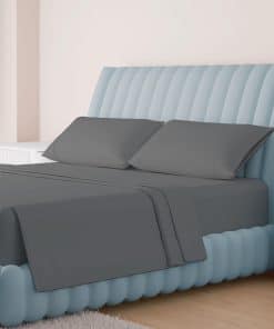 Sábanas de Algodón Egipcio 100% Carressa Linen para Cama
