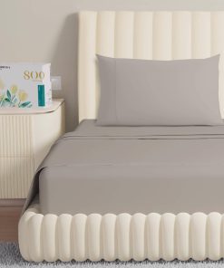 Juego de Sábanas Divididas Carressa Linen -Taupe