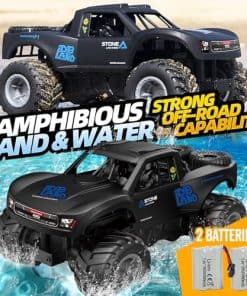 Camioneta Anfibia a Control Remoto, Monster 4WD 1:16 Coche