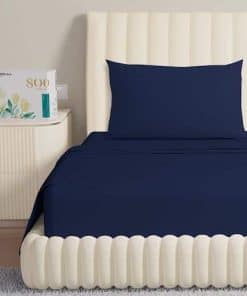 Juego de sábanas Carressa Linen 100% algodón egipcio tamaño
