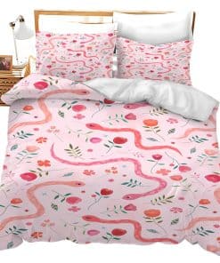 Set de Ropa de Cama de Reptil - Funda Nórdica y Edredón de