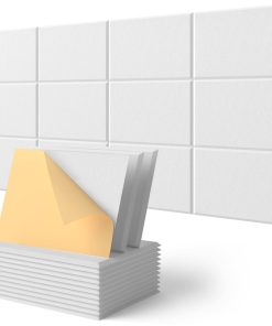 Paneles de Pared Insonorizantes, -Blanco