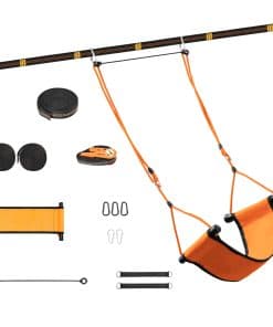 Columpio de árbol portátil para niños con kit de colgante