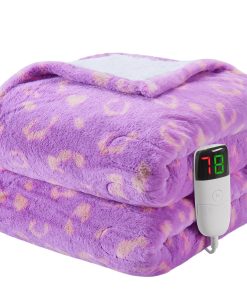 Manta Eléctrica Cálida, 62x84 Pulgadas Cobertor Eléctrico