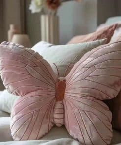 Almohada de mariposa KIJISU, Almohada decorativa con forma