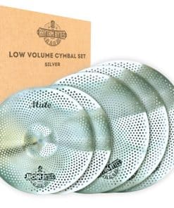 Paquete de Platillos de Batería de Baja Volumen Rhythm