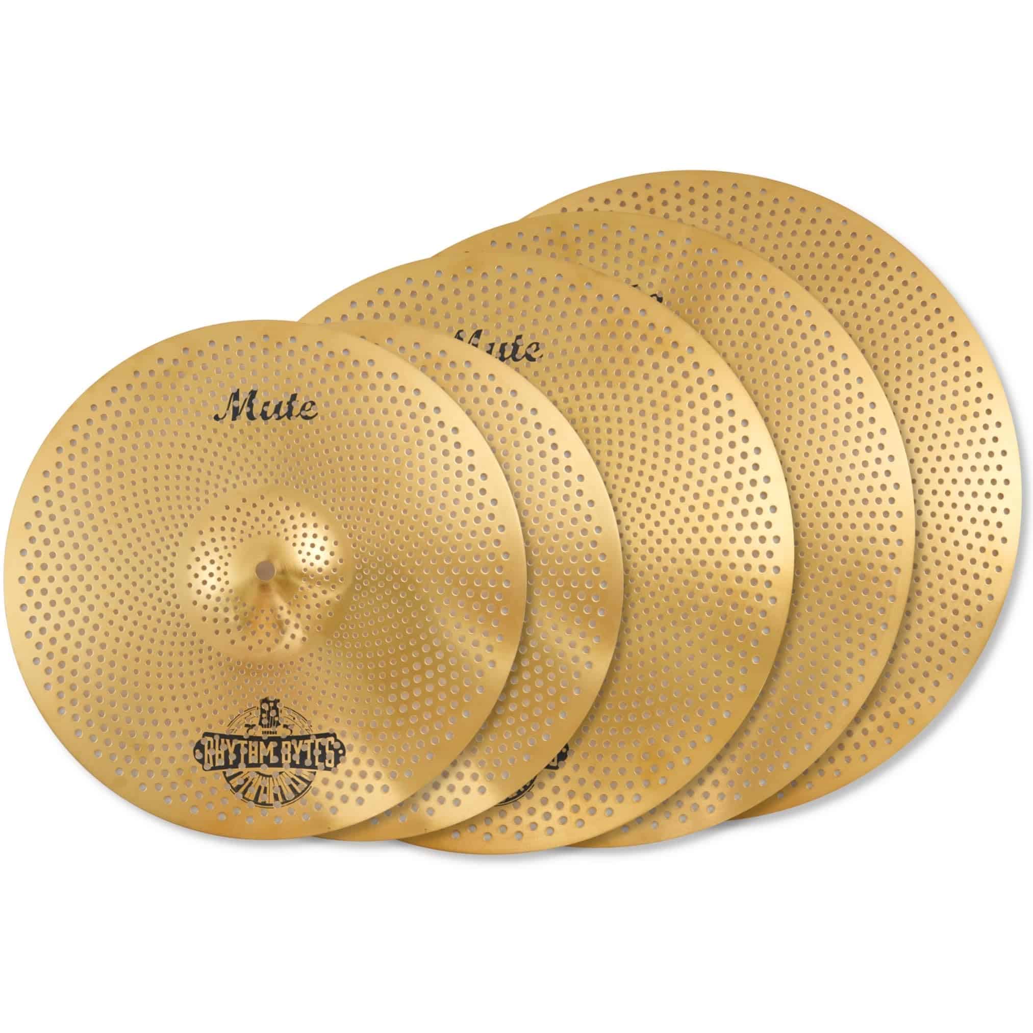 Paquete de Platillos de Baja Volumen Rhythm -Dorado - Imagen 6