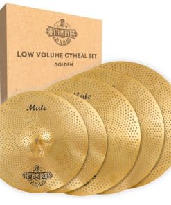 Paquete de Platillos de Baja Volumen Rhythm -Dorado