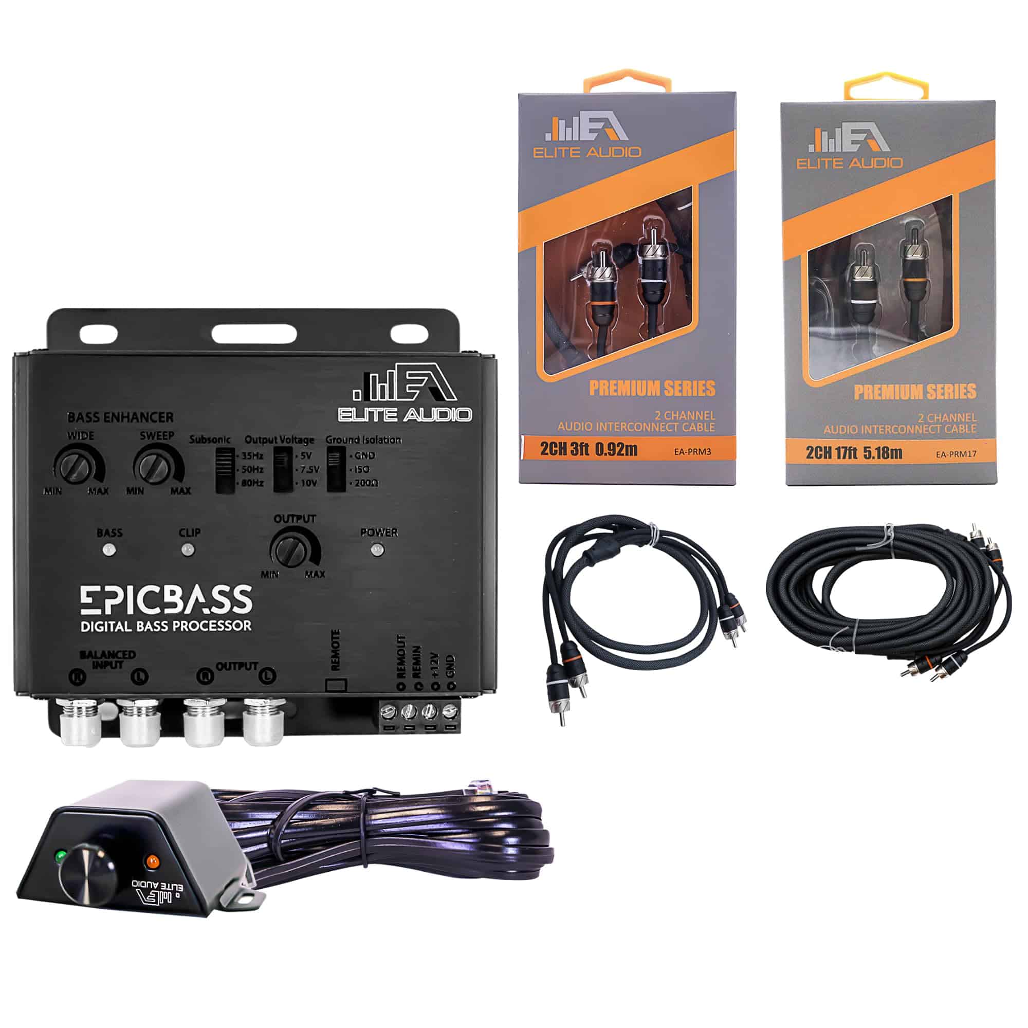 Kit de Restauración de Bajos Digitales Elite Audio Epic