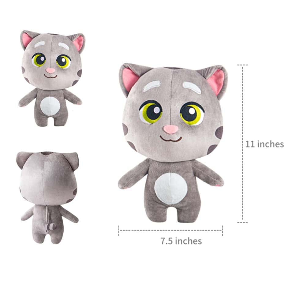 QYBB Talking Tom Cat Interactive Stuffed Animals, Cute - Imagen 5