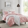 Juego de Funda de Edredón Color Durazno Beige Tamaño