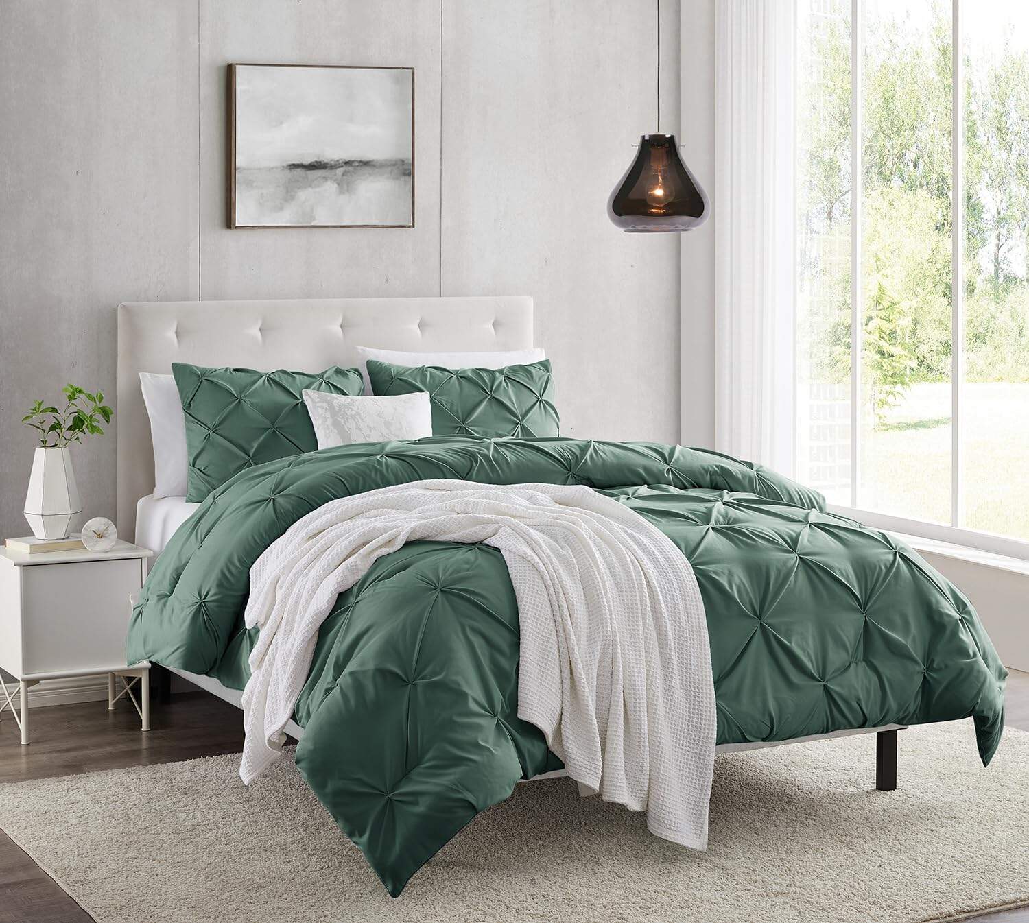 Juego de Funda Nórdica Verde Bosque Tamaño Completo - Juego