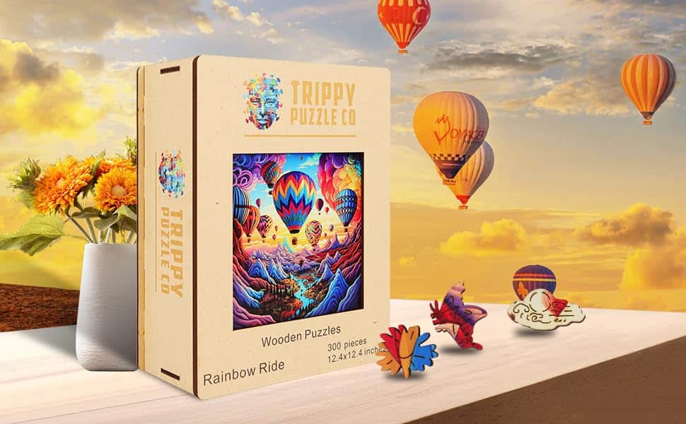 Rompecabezas de Madera Trippy Puzzle Co -bow Ride) - Imagen 7