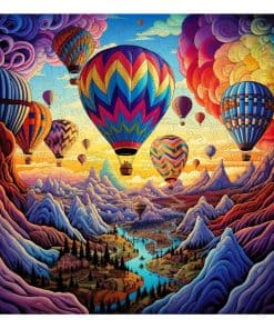 Rompecabezas de Madera Trippy Puzzle Co -bow Ride)