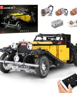 Kit de Bloques de Construcción de Coche Vintage Mould King,