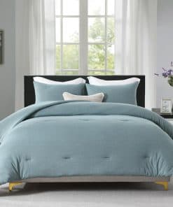 Juego de Edredón de Lujo King DDUOXIN - Juego de Ropa de