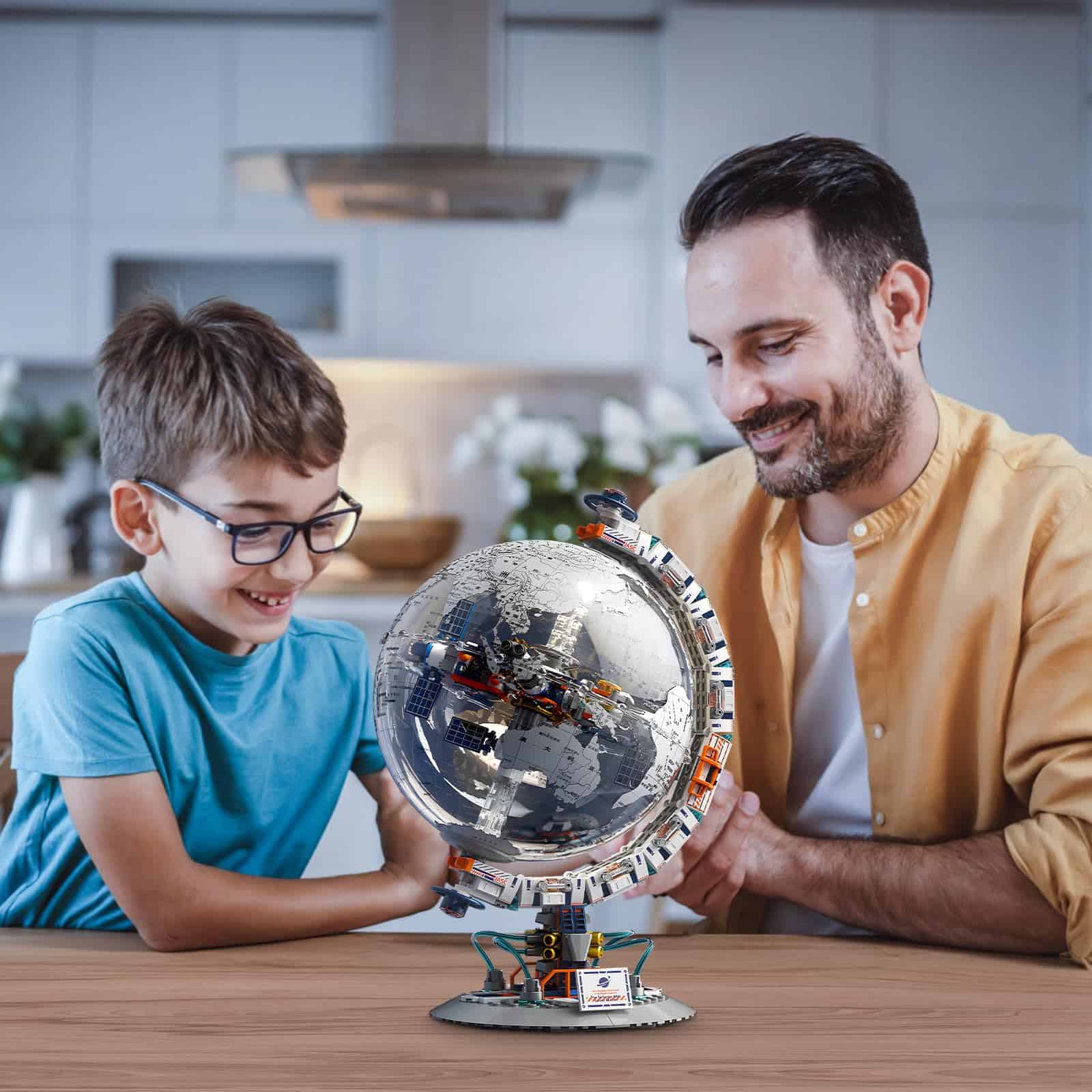 Juego de construcción del globo espacial Finger Rock Space - Imagen 7