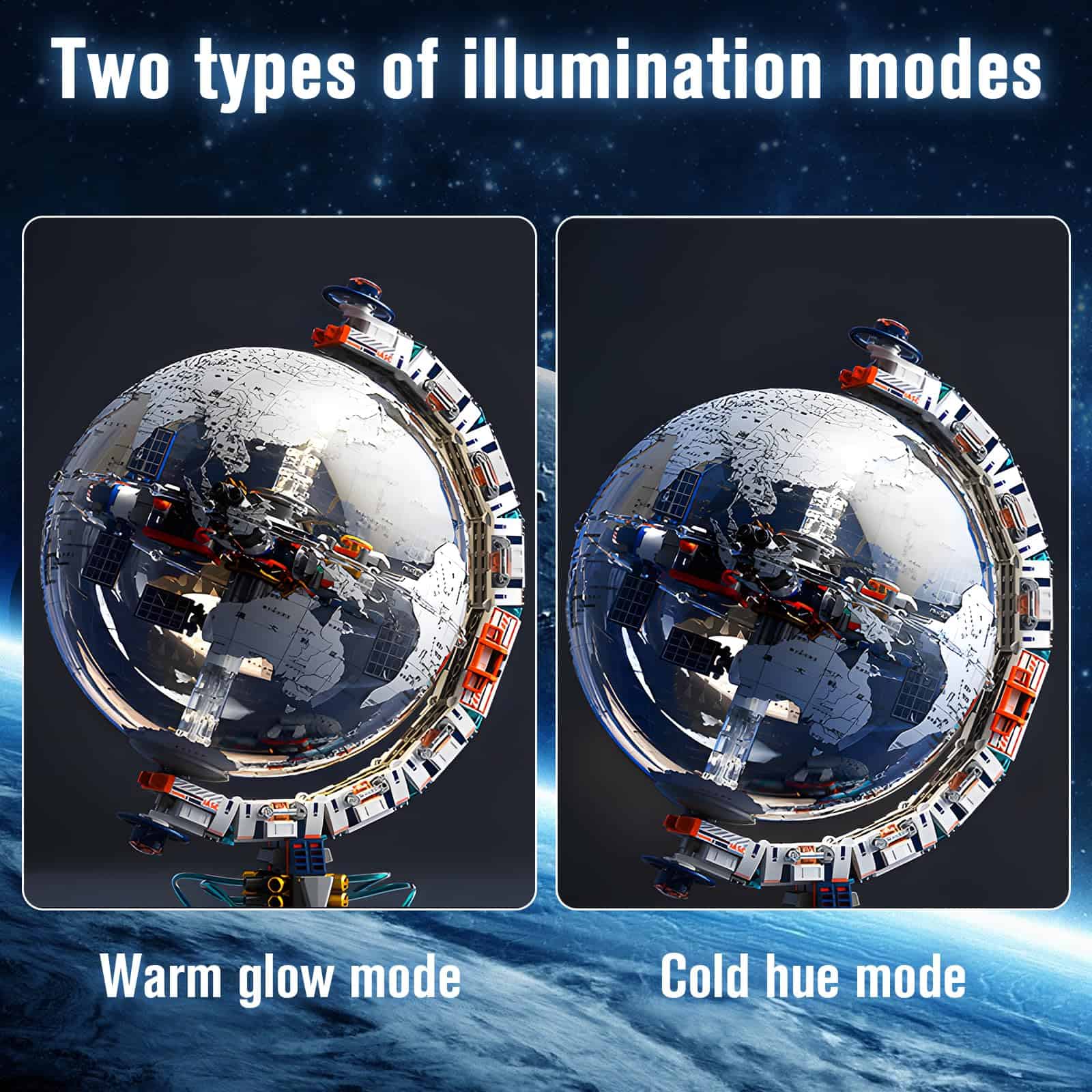 Juego de construcción del globo espacial Finger Rock Space - Imagen 5