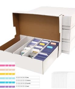 Caja de Cartas de Monstruos BIU-BOOM, 5 Pistas, Caja de