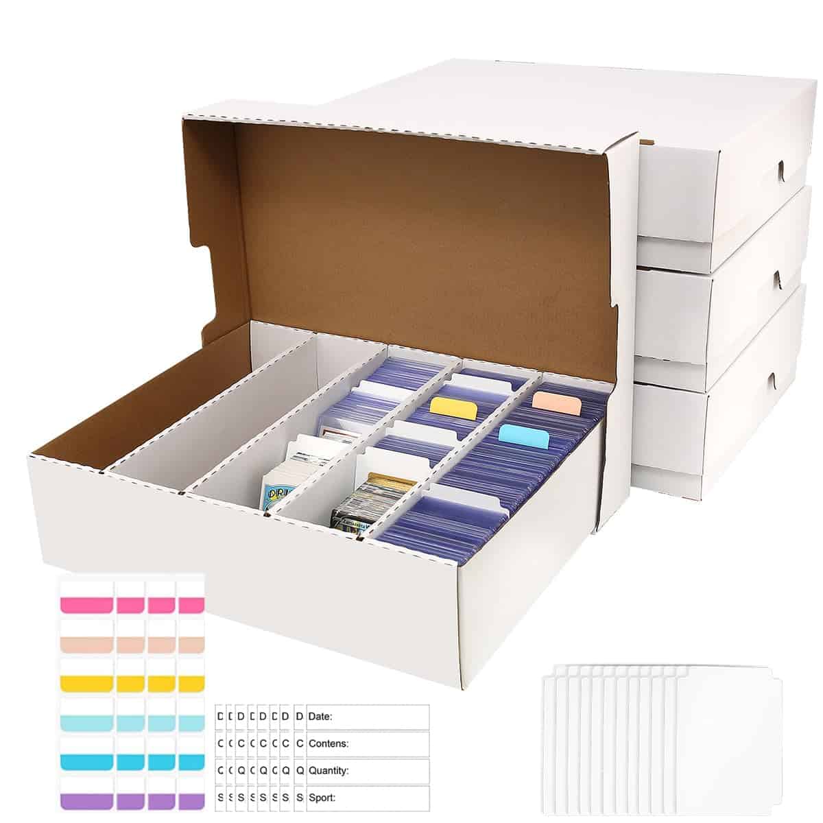 Caja de Cartas de Monstruos BIU-BOOM, 5 Pistas, Caja de