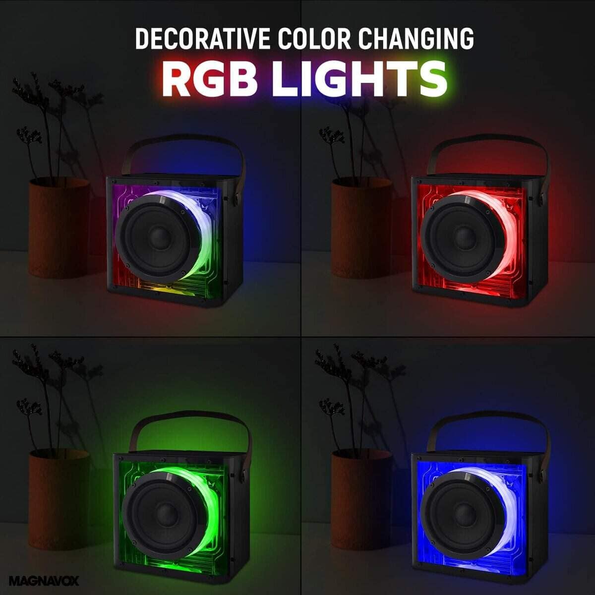 Sistema de Karaoke Portátil Magnavox MHT777 con 2 - Imagen 6