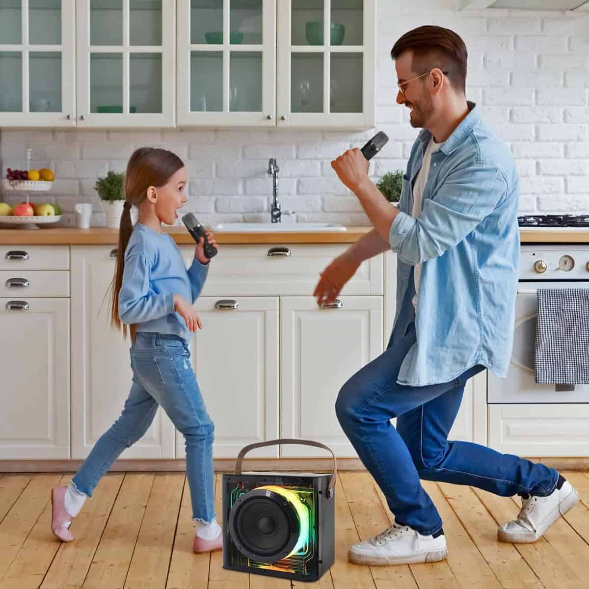 Sistema de Karaoke Portátil Magnavox MHT777 con 2 - Imagen 8