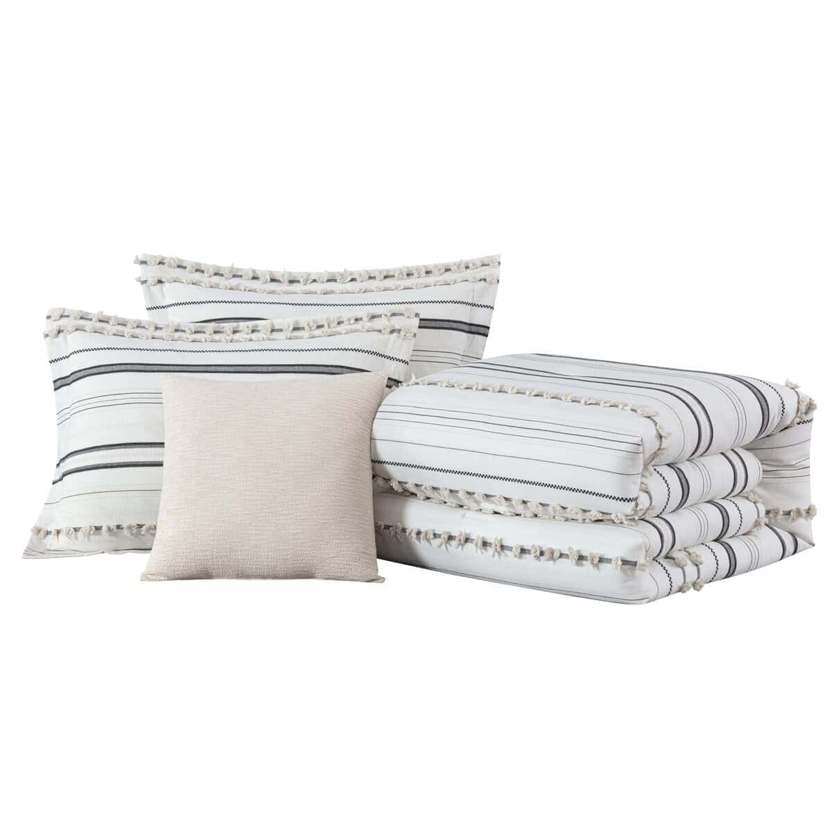 Set de Edredón de 4 Piezas Chezmoi Collection Queen - Imagen 10