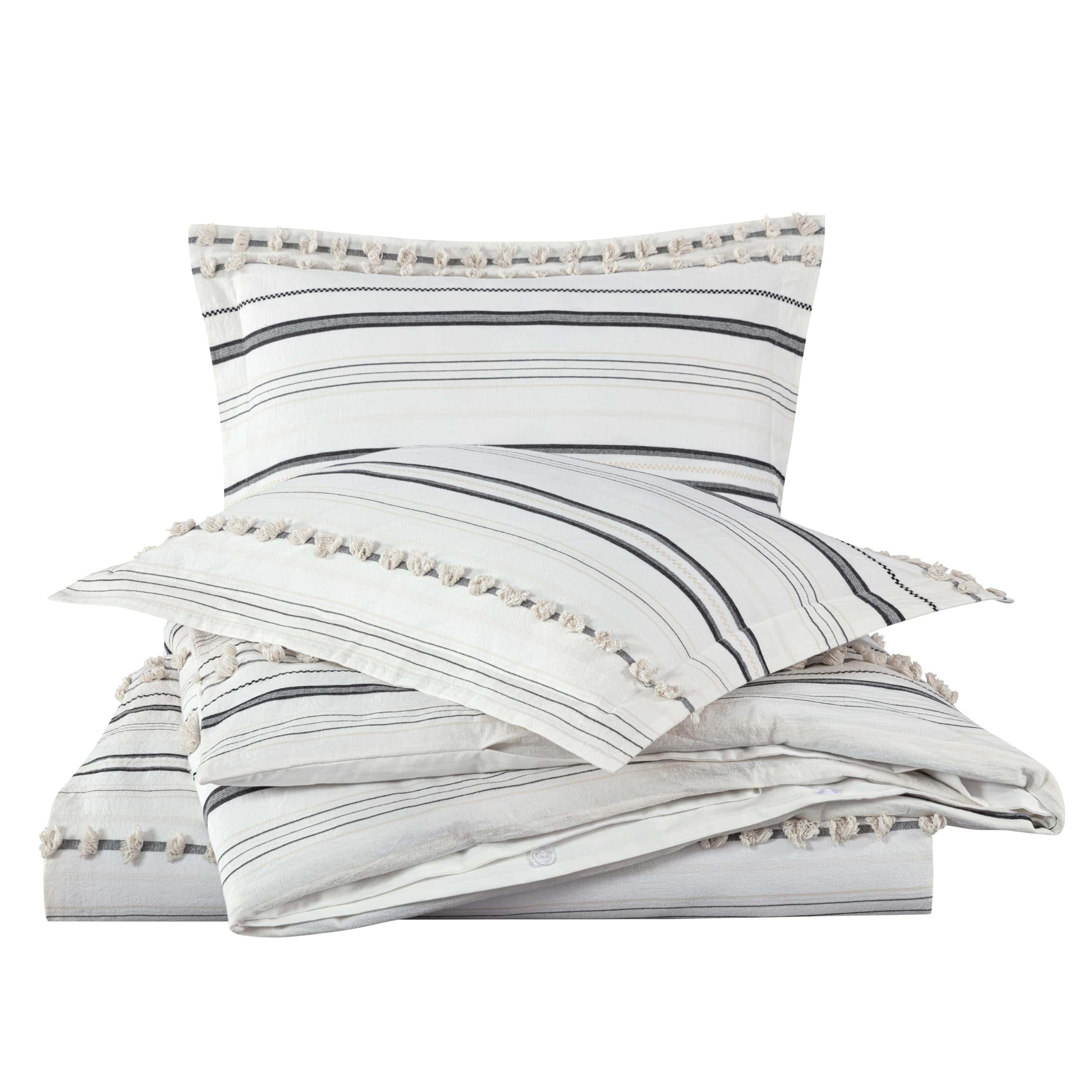 Set de Funda de Edredón de Jacquard de Clip de Algodón - Imagen 3
