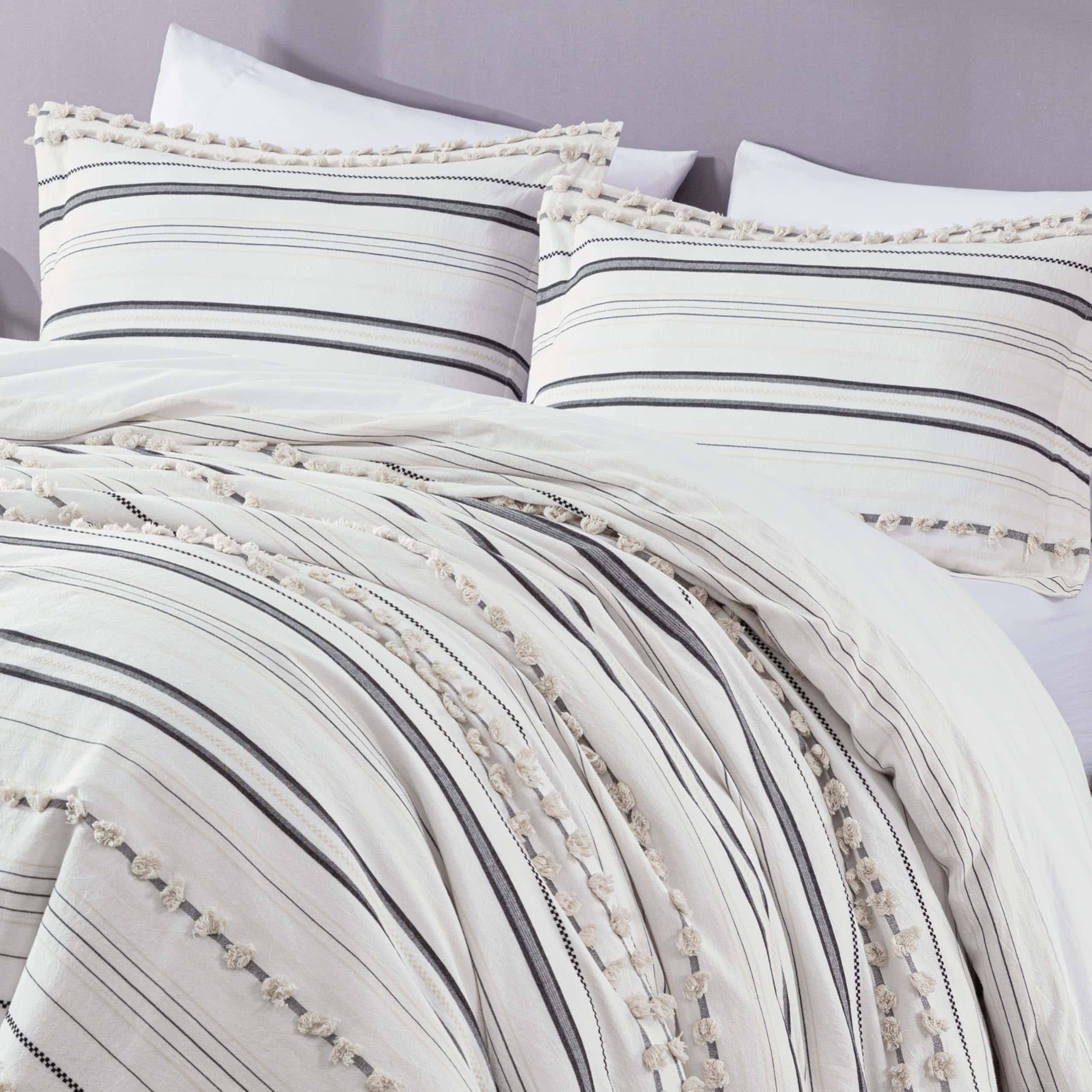 Set de Funda de Edredón de Jacquard de Clip de Algodón - Imagen 5