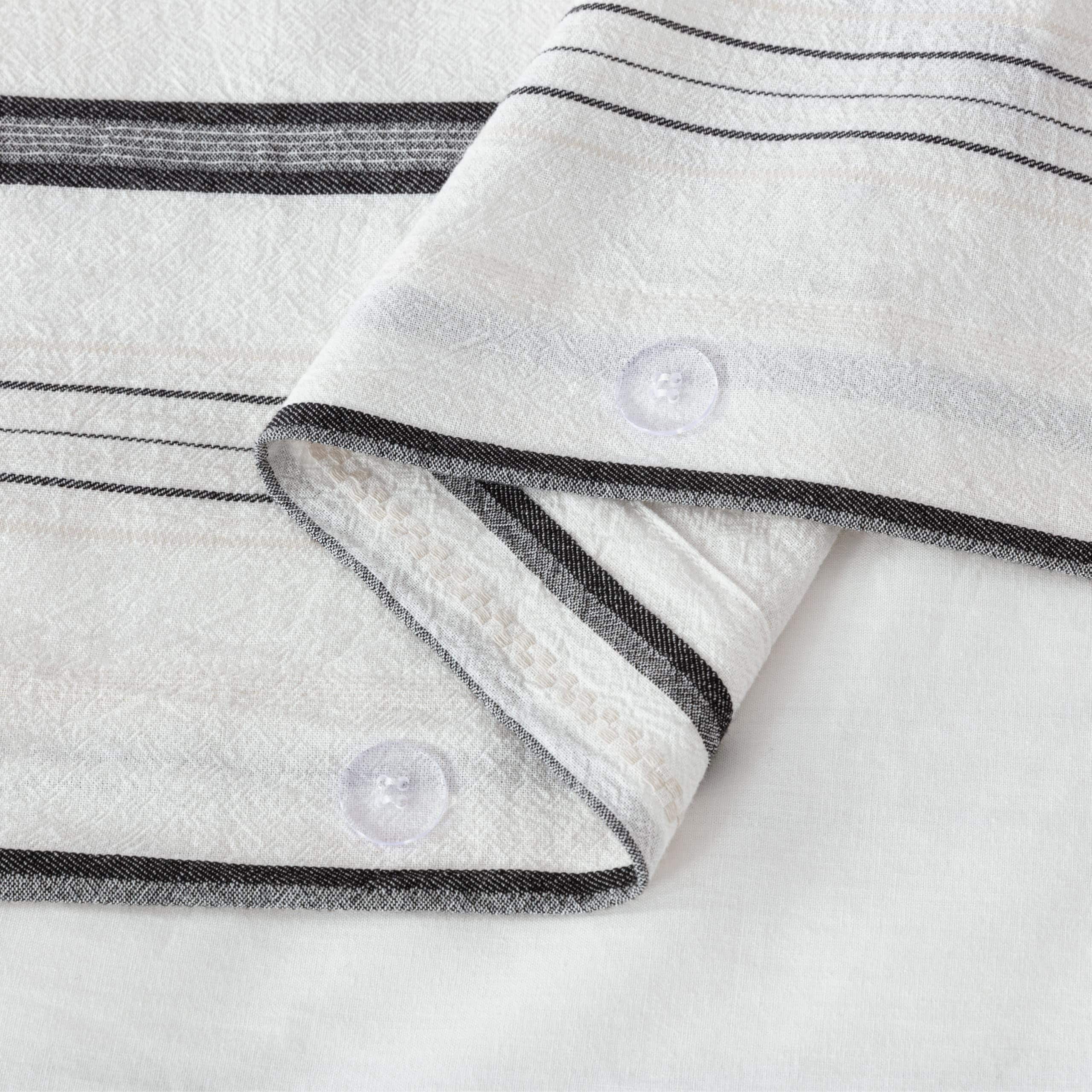 Set de Funda de Edredón de Jacquard de Clip de Algodón - Imagen 9