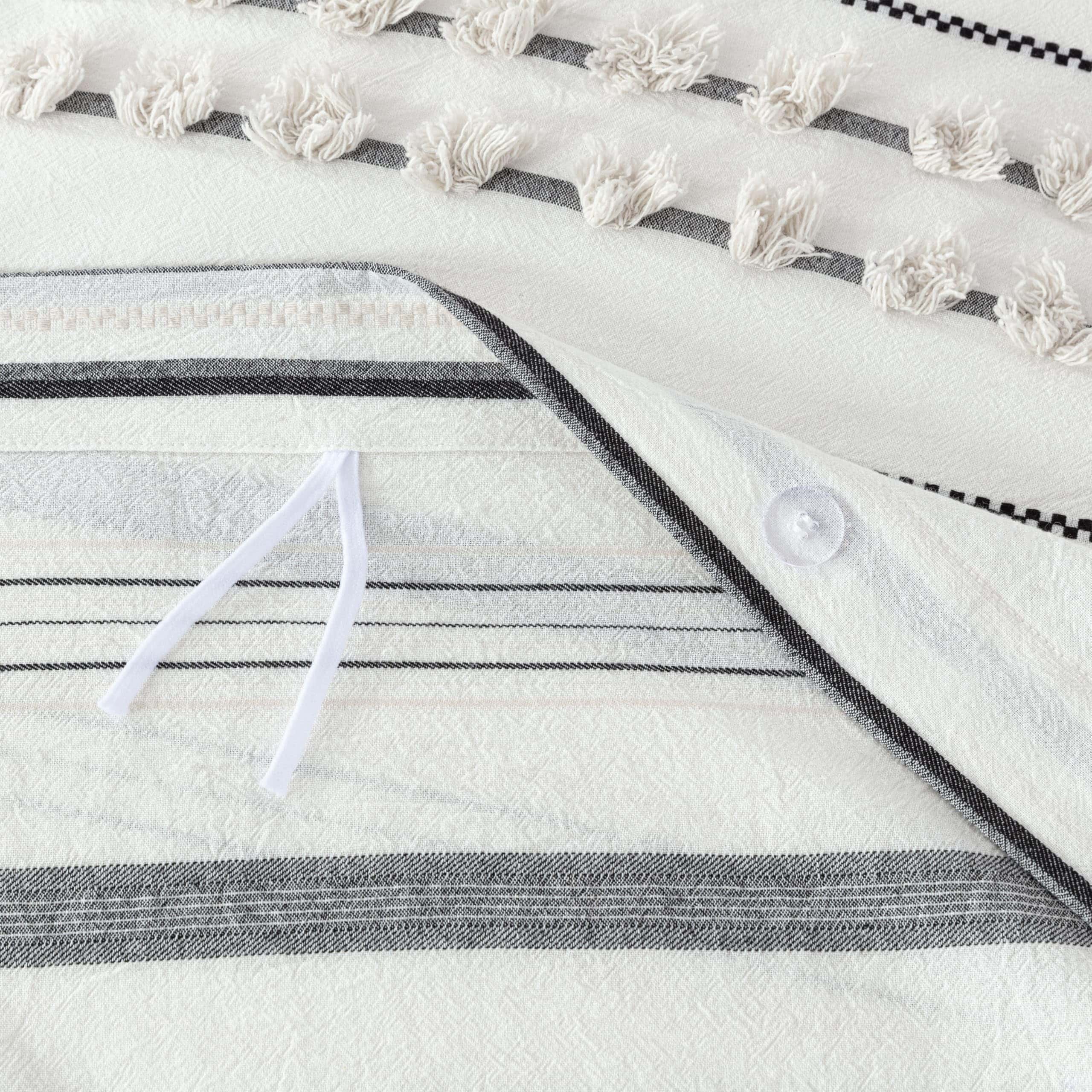 Set de Funda de Edredón de Jacquard de Clip de Algodón - Imagen 10